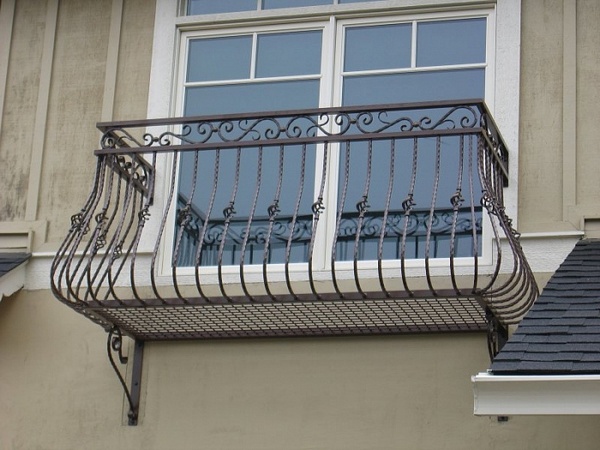 кованые ограждения для балконов