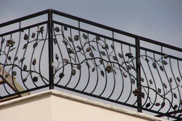 кованые балконные ограждения