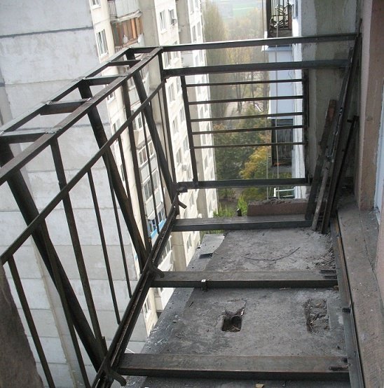 реконструкция балконной плиты