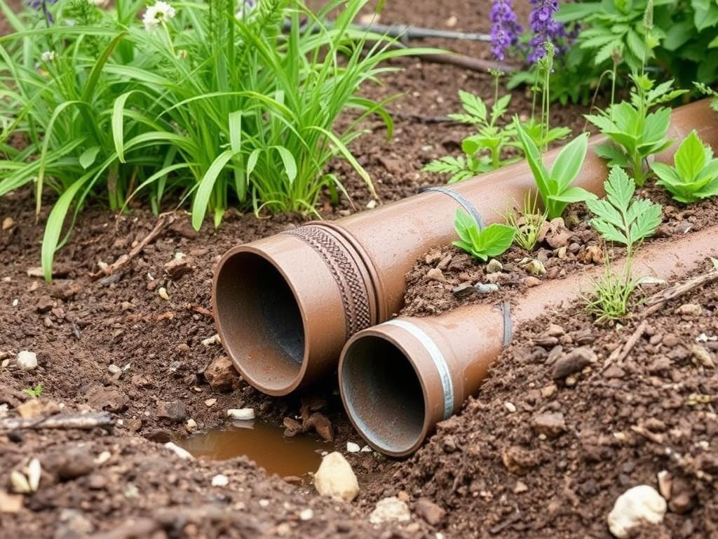 Drainage pipes: how to choose the right type for your plot. фото