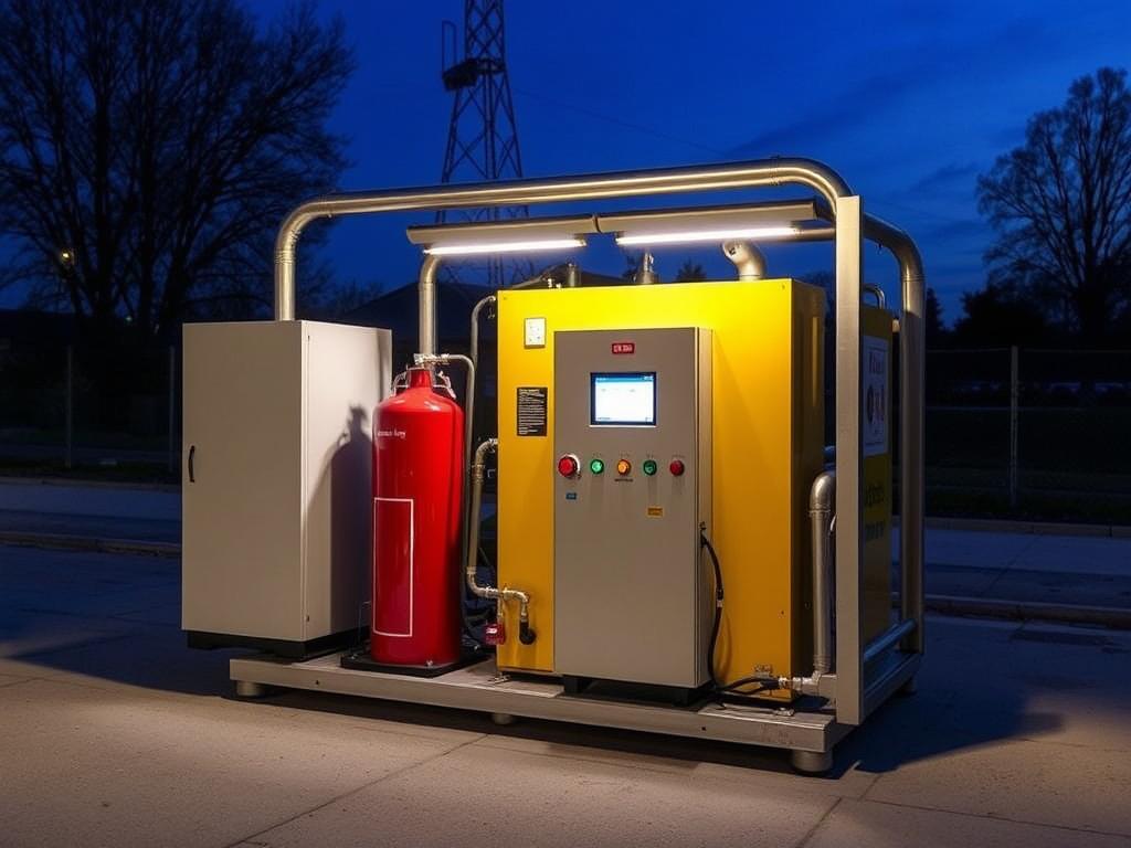 Pressure boosting stationфото