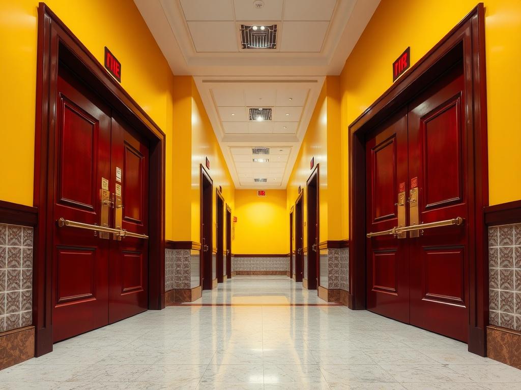 Противопожарные двери в коридор: как выбрать, установить и не пожалеть