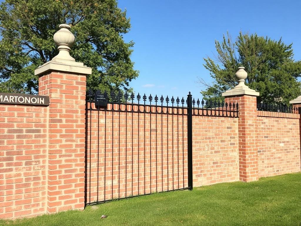 Кирпичные или монолитные заборы: как выбрать между традицией и монолитом