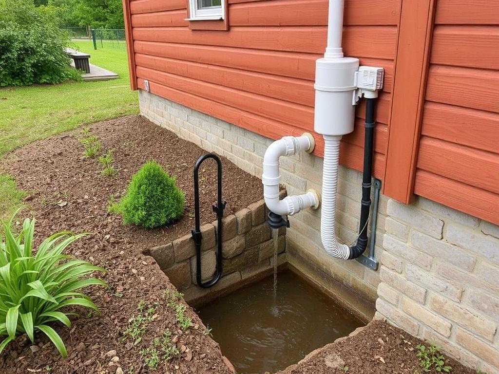 drainage system for the house: drainage system for the house:фото