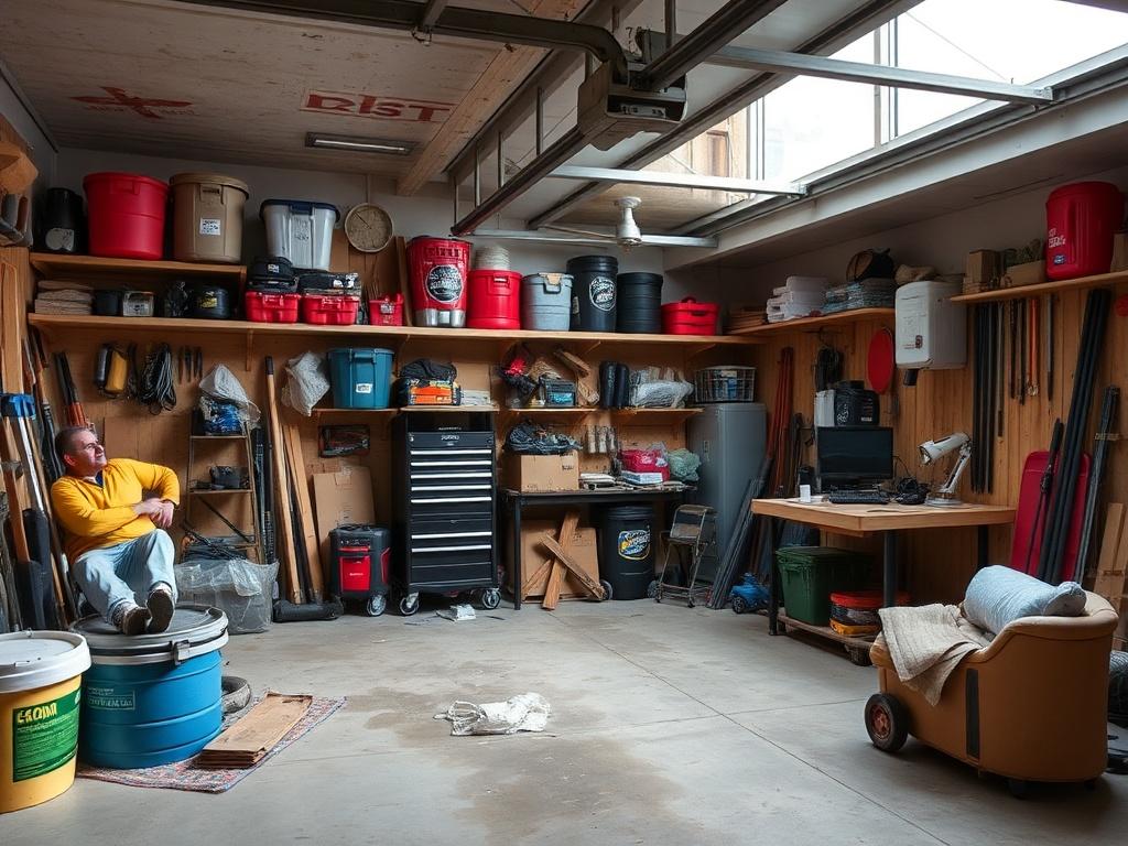 Организация хранения и безопасность внутри гаража Организация хранения и безопасность внутри гаража