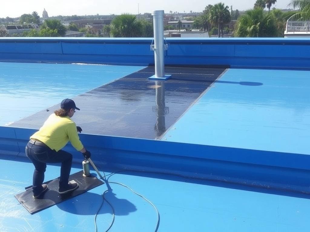 Waterproofing for the roof Waterproofing for the roofфото