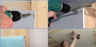 Как прикрепить гипсокартон к стене без профилей (каркаса)