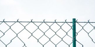 Заборы из сетки рабицы: практичность и стиль в одном решении